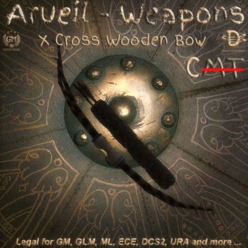 X-Cross Wooden Bow