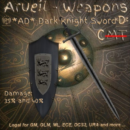 AD Dark Knight Sword